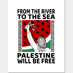 From the River To the Sea Plestine will be free Posters and Art